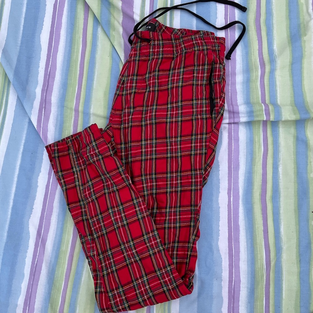Plaid pants